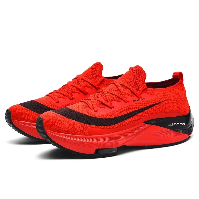 Outdoor Marathon Couple Sneaker Height Increasing Running Shoes for Men Original Soft Walking Tenis Boys Girls Sport Footwear 46