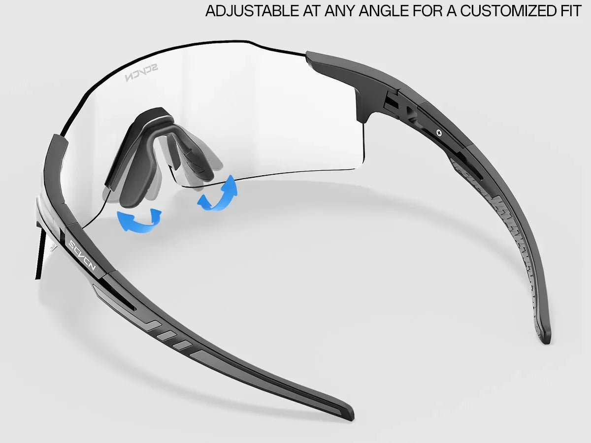 SCVCN New Photochromic Bike Driving Cycling Eyewear Outdoor Road Sunglasses Men Women Sports Glasses MTB UV400 Riding Goggles