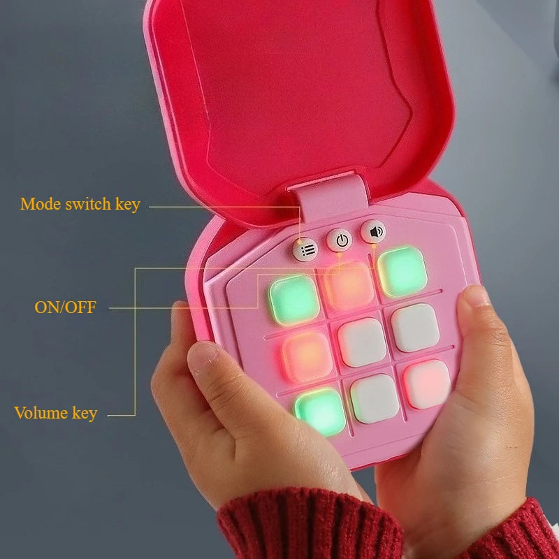 Tic-Tac-Toe Board Board Multifunctional Electronic Games Montessori Puzzle Table Game Chess Chess Set Portable For Adults Kids