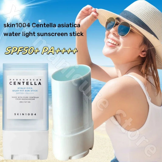 Skin1004 Centella Asiatica Hyaluronic Acid Water Essence Sunscreen Stick Refreshing Lightweight Non-greasy Portable 20g