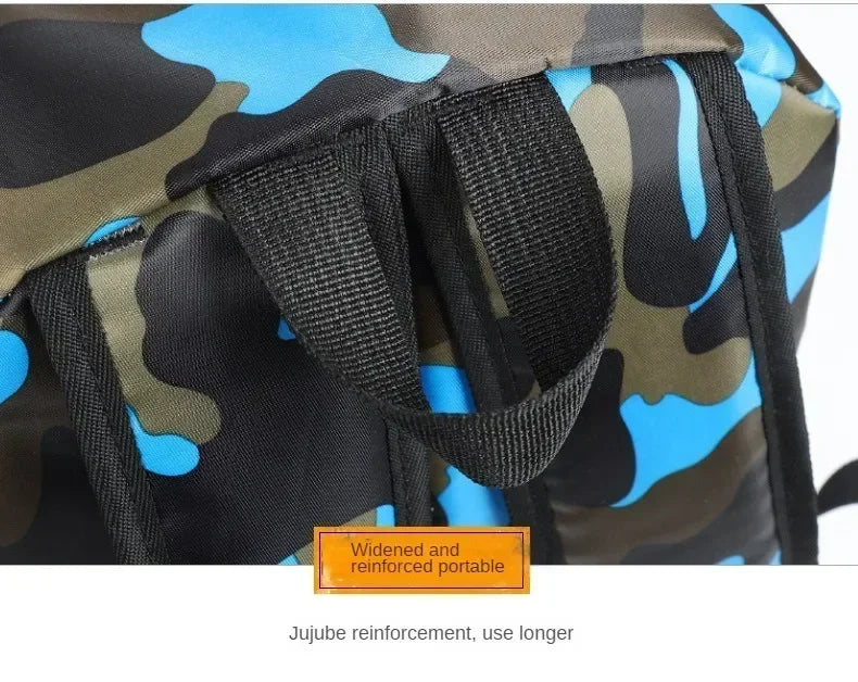 Children's Backpack Camouflage Backpack Elementary School Backpack Boys and Girls Reduce Burden First and Second Grade Backpack