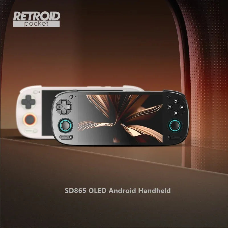 Retroid Pocket 5 Retro Handheld: SD865, 512G, Android 13 | 5.5" OLED, PSP Games, Portable Game Console Best Gift For Kids