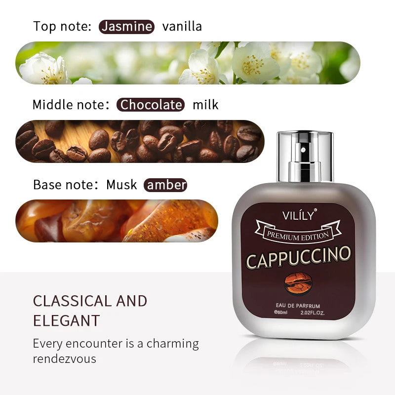 Woody Men's Perfume Fresh Natural Lasting Brand Charm Vitality Confidence Chocolate Coffee Coconut Irresistible Brand Perfume