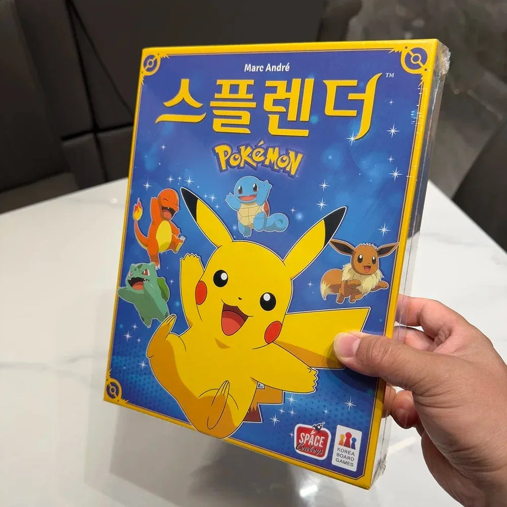 Pokémon Edition Board Game Korean Version Card Game Introductory Strategy Pokémon Party Game Family Holiday Game Birthday Gifts