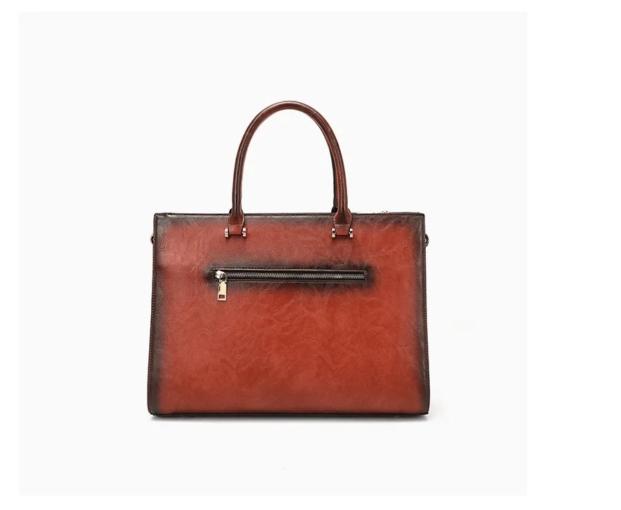 MOTAORA Vintage Embossed Women Shoulder Bag Leather Top-handle Bags Ladies Large Capacity Messenger Bags Floral Female Tote Bag