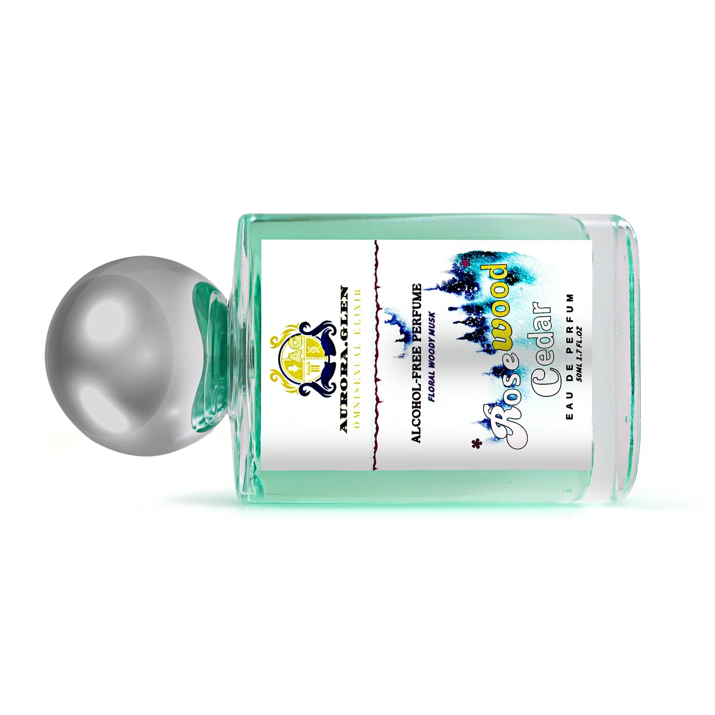 Wood & Cedar - Alcohol-Free Unisex Perfume | Long-Lasting Luxury Fragrance with Natural Essential Oils man woman Perfume