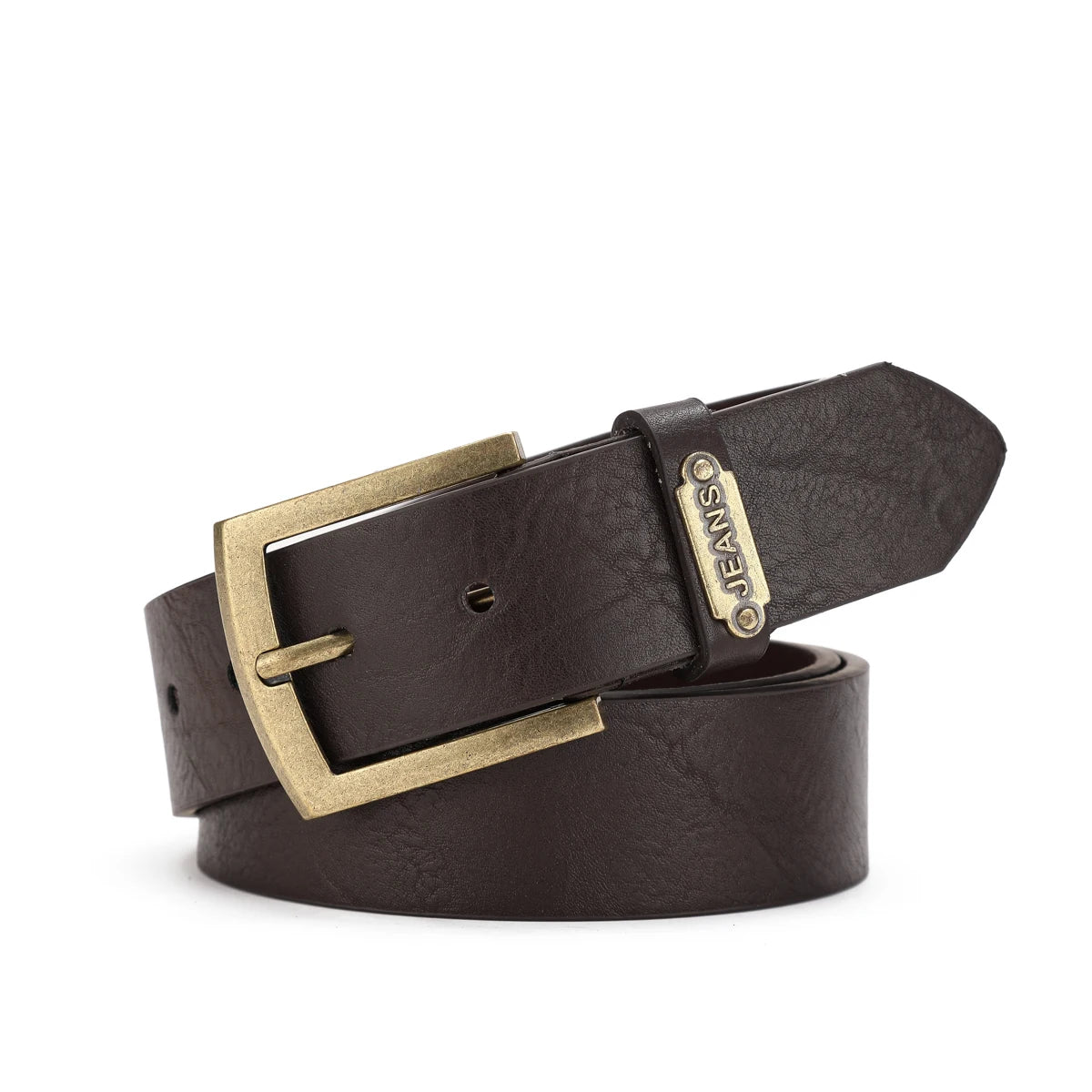 A casual, individual and retro belt, a Western-style clothing accessory, metal buckle, PU belt, suitable for both men and women