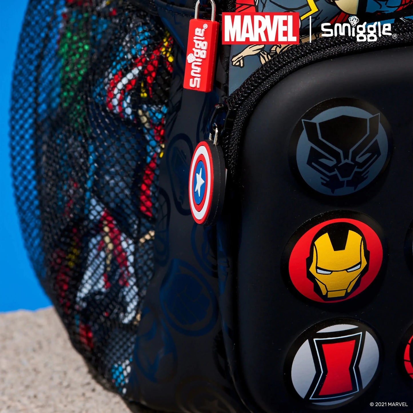 Genuine Australia Smiggle Marvel Backpack Cartoon Series Spider-Man School Bag Anime Backpack Student Gift Separate Purchases