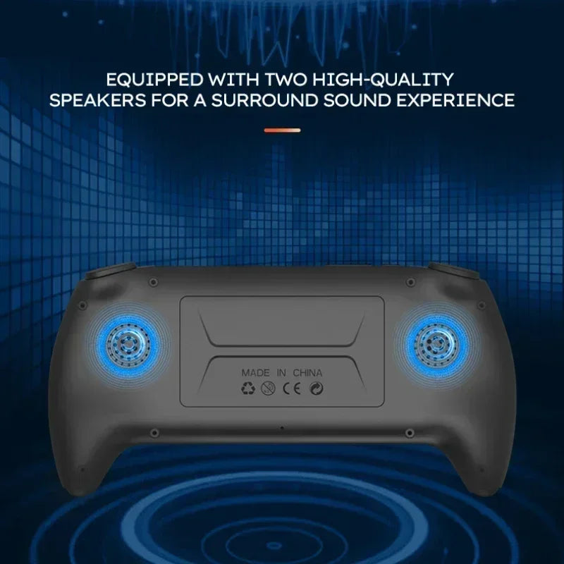 NEW Project X Portable Pocket Video Game Console 128G 4.3” IPS Screen Dual Speaker 40000+ Games For PS1 MAME CPS Children's Gift