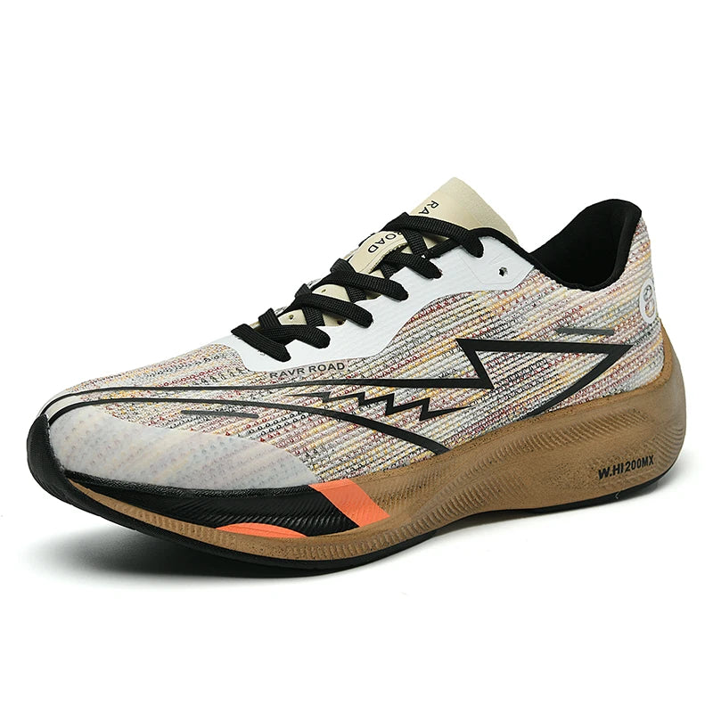 Running Shoes Men High Quality Full Palm Carbon Plate Cushion Professional Training Shoes Lightweight Wear-Resistant Sneakers