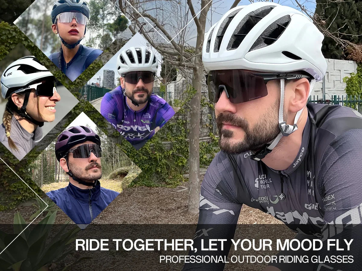 SCVCN New Photochromic Bike Driving Cycling Eyewear Outdoor Road Sunglasses Men Women Sports Glasses MTB UV400 Riding Goggles