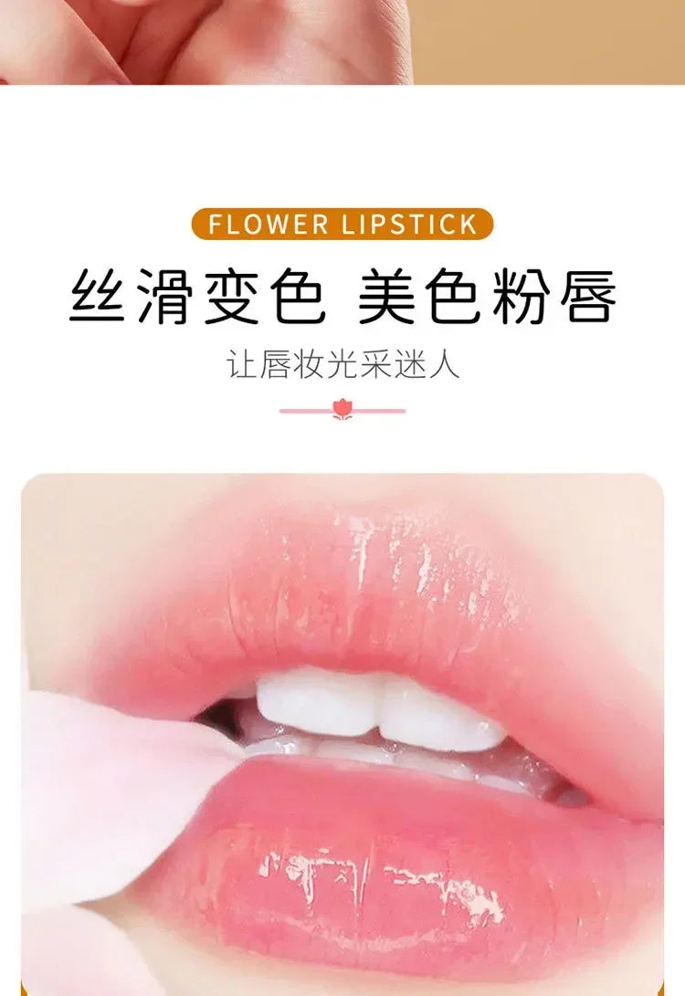 Magic Lipstick Color Changing Long Lasting Lipstick Waterproof Red Lip Stick Lip Plumper Kawaii Makeup Girl Cute Cosmetics