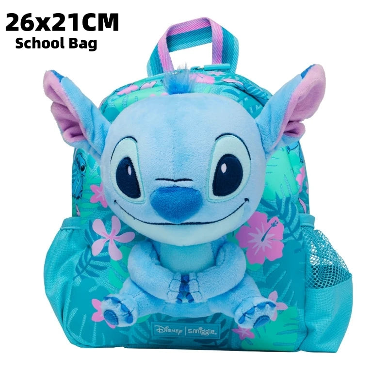 Genuine Australia Smiggle Backpack Disney Cartoon Series Stitch School Bag Anime Backpack Student Gift Separate Purchases