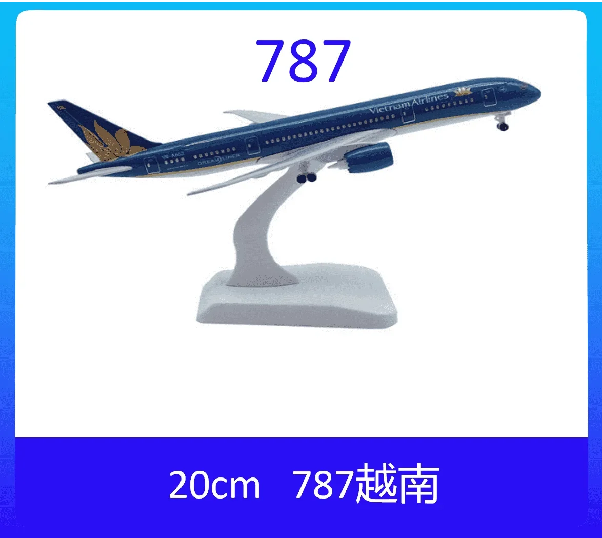 Multiple Simulation Of  Boeing 747 737  757 777 787 Aircraft Model 20cm Alloy Metal Airplane Plane  Decoration Ornaments
