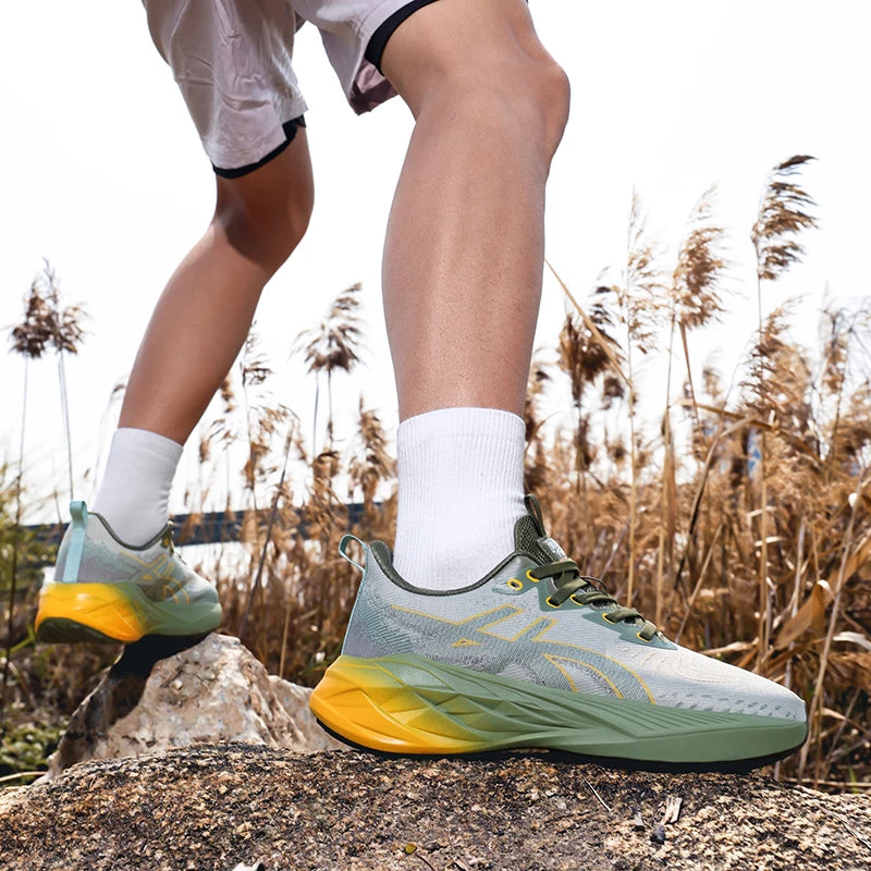 Running Shoes Training Speciality Marathon Men Sports Breathable Lightweight Women's Comfortable Nonskid Leisure Sneakers