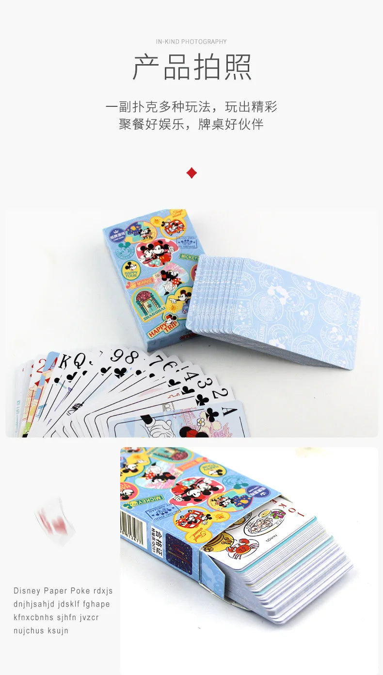 Disney Stitch Poker Lots-o'-Huggin' Bear Playing Cards Playing Cards Poker Indoor Family Entertainment Board Games