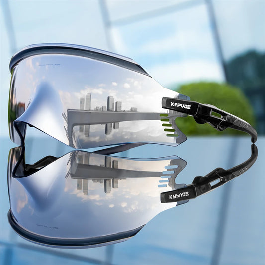 KAPVOE Men Outdoor climbing Driving Bicycle Cycling Glasses Sport Runing Sunglasses Women MTB Bike Goggles Road Riding Eyewear