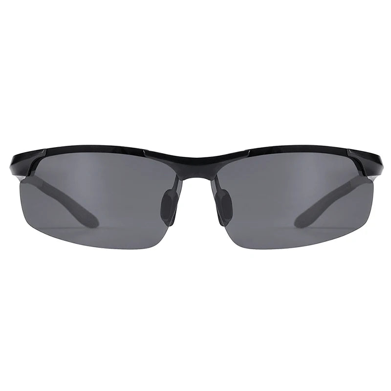 BARCUR Aluminium Magnesium Sunglasses for Men Polarized UVA&B Protection Photochromic Ultralight Sun Glasses Sports Eyewear