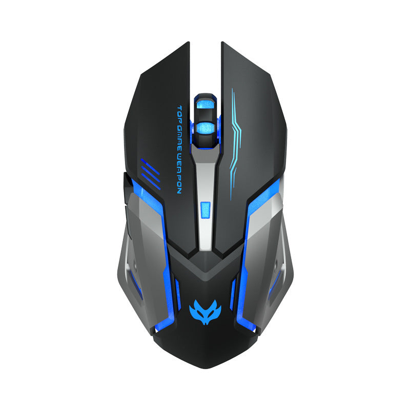 Wireless Silent Gaming Mouse – Ergonomic T1 Model