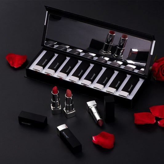 Piano Lipstick Kit Velvet Matte – 8 Color Set