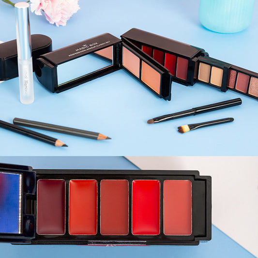 Beauty Kit – Multicolor Eye Shadow, Blush & Lipstick Set