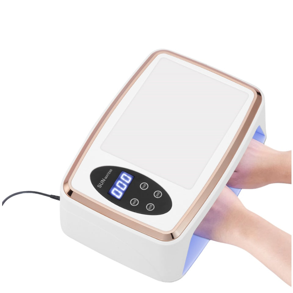 380W Professional Nail Dryer with 90 LEDs – Fast UV/LED Gel Nail Curing Lamp (UK/EU/US Plug)