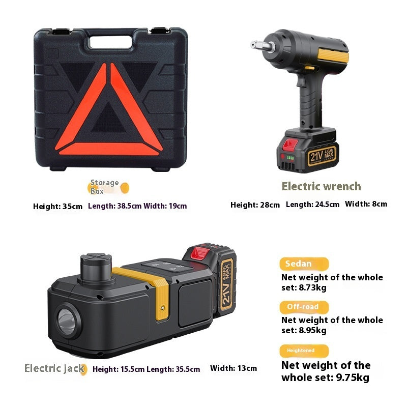 Multifunctional Car Electric Hydraulic Jack – Lithium Battery Powered, 5-Ton Capacity
