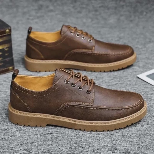British Style Men Shoes Quality Comfortable Social Dress Shoe Chaussure Hommes